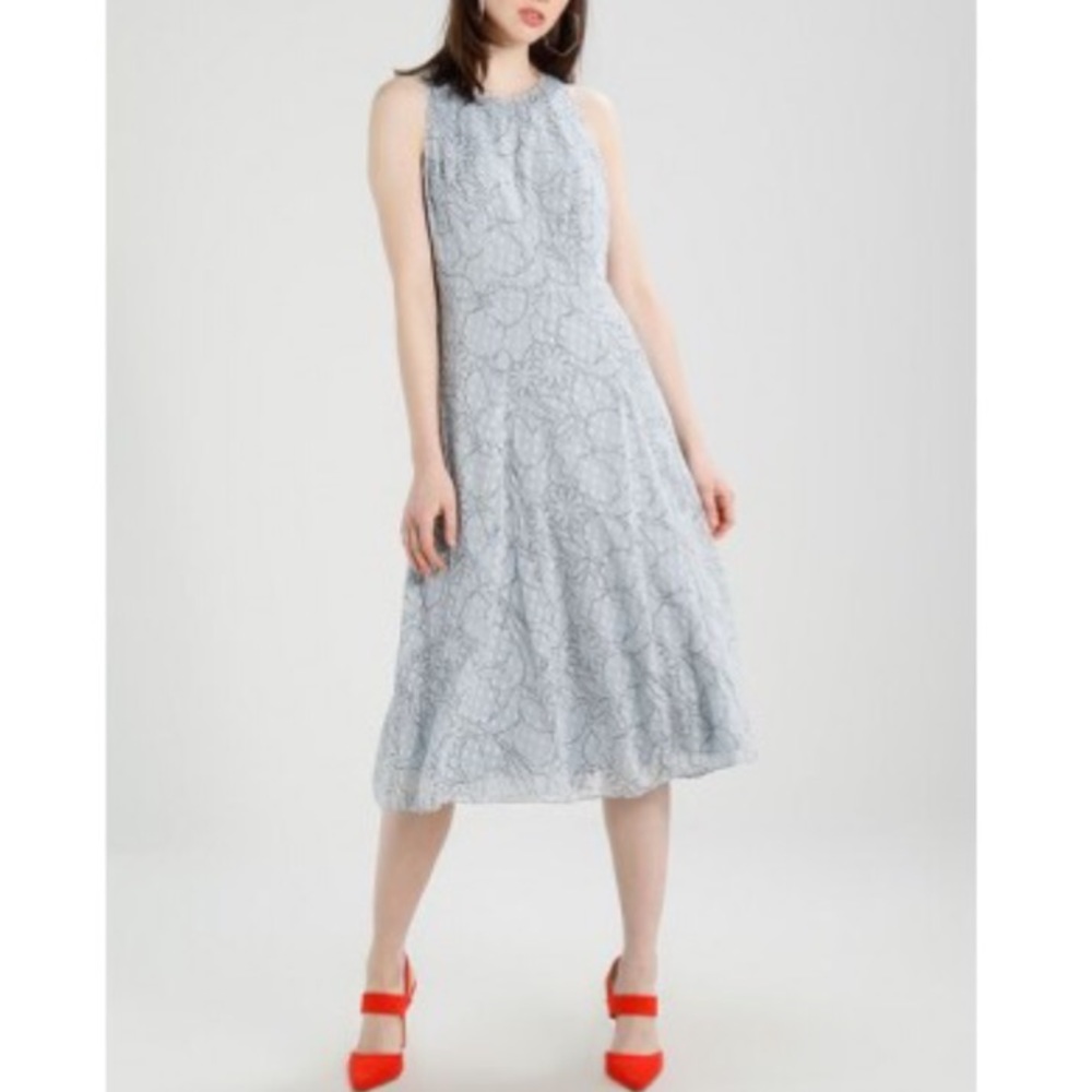 NWT Banana Republic Sparkle Floral Midi Dress